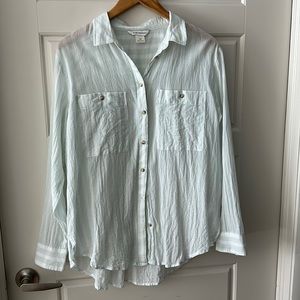 Club Monaco light cotton blouse